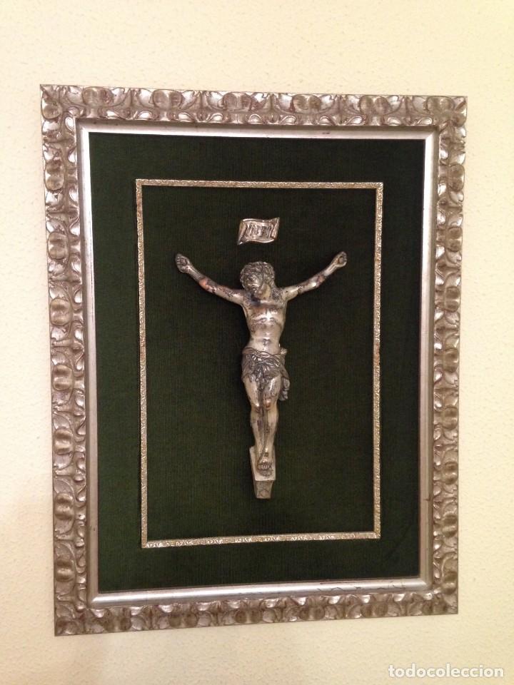 Antig&uuml;edades: CUADRO, CRISTO CRUCIFICADO 59 x 46 - Foto 1