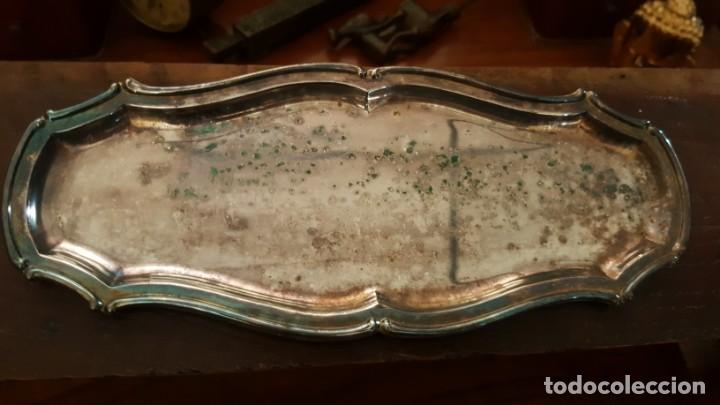 Antig&uuml;edades: Juego de tocador de alpaca. - Foto 3