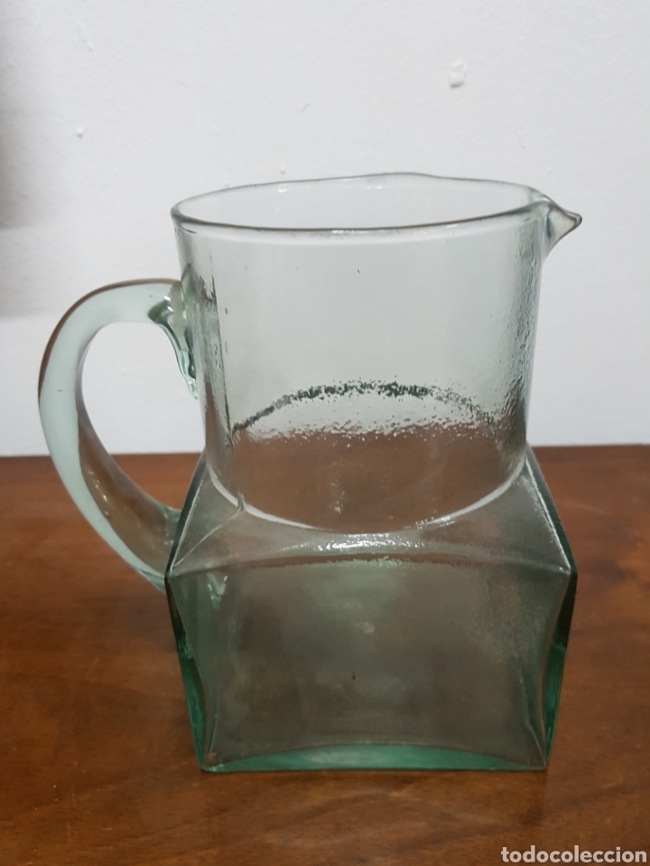 Antig&uuml;edades: Jarra cristal a&ntilde;os 70 - Foto 1