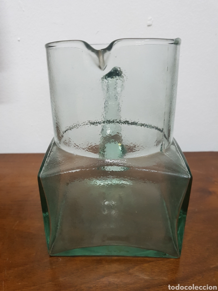 Antig&uuml;edades: Jarra cristal a&ntilde;os 70 - Foto 2