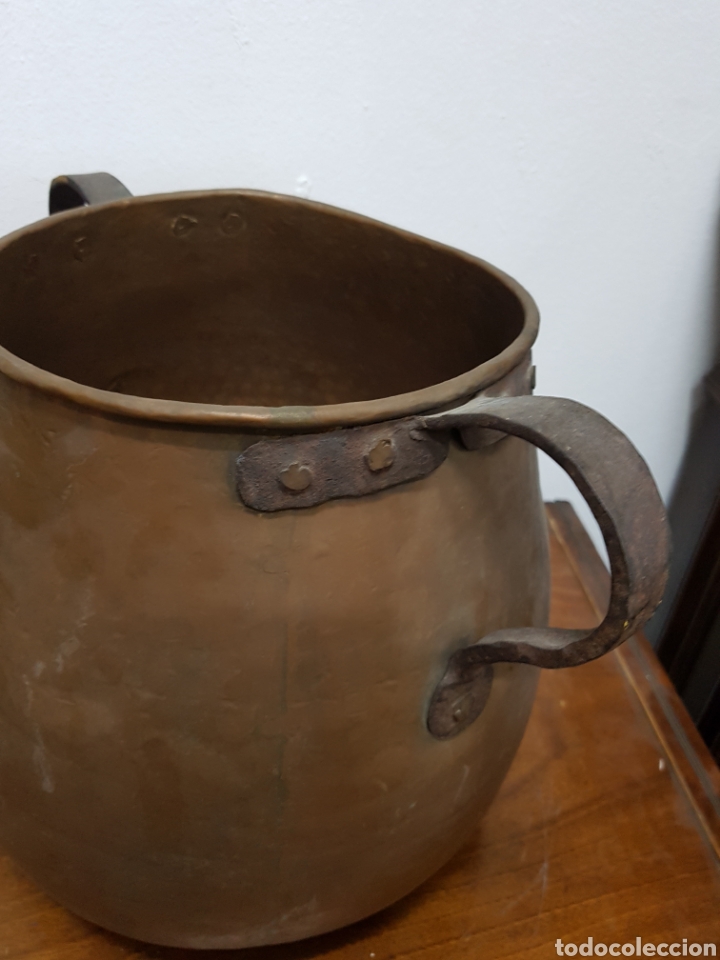 Antig&uuml;edades: Olla cobre antigua - Foto 5