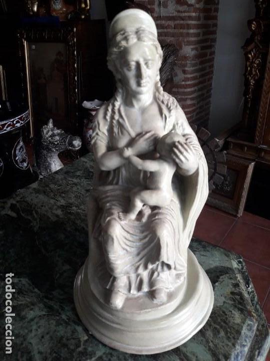 Antig&uuml;edades: Virgen con ni&ntilde;o - Foto 1