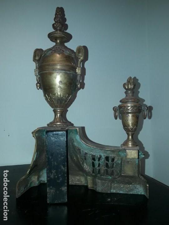 Antig&uuml;edades: Morillos bronce - Foto 4