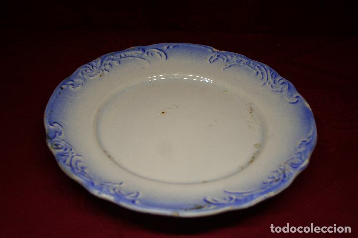 Antig&uuml;edades: LOTE DE 5 PLATOS ANTIGUOS - Foto 11