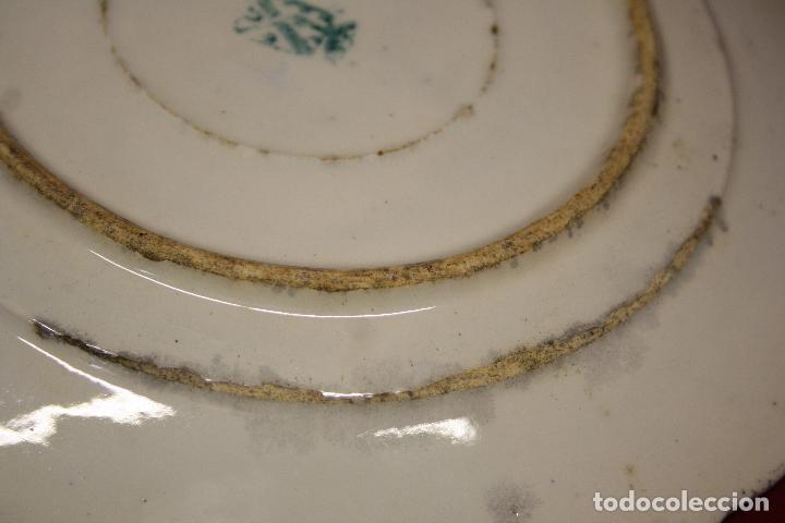 Antig&uuml;edades: LOTE DE 5 PLATOS ANTIGUOS - Foto 19