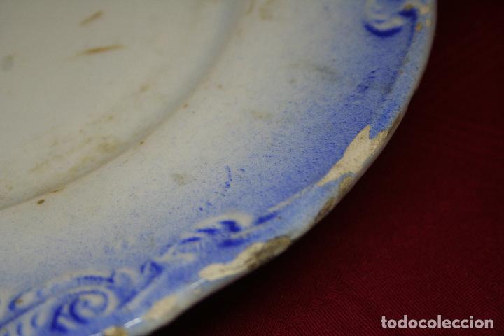 Antig&uuml;edades: LOTE DE 5 PLATOS ANTIGUOS - Foto 21