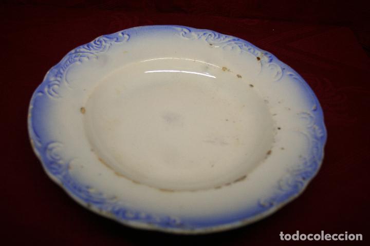 Antig&uuml;edades: LOTE DE 5 PLATOS ANTIGUOS - Foto 36