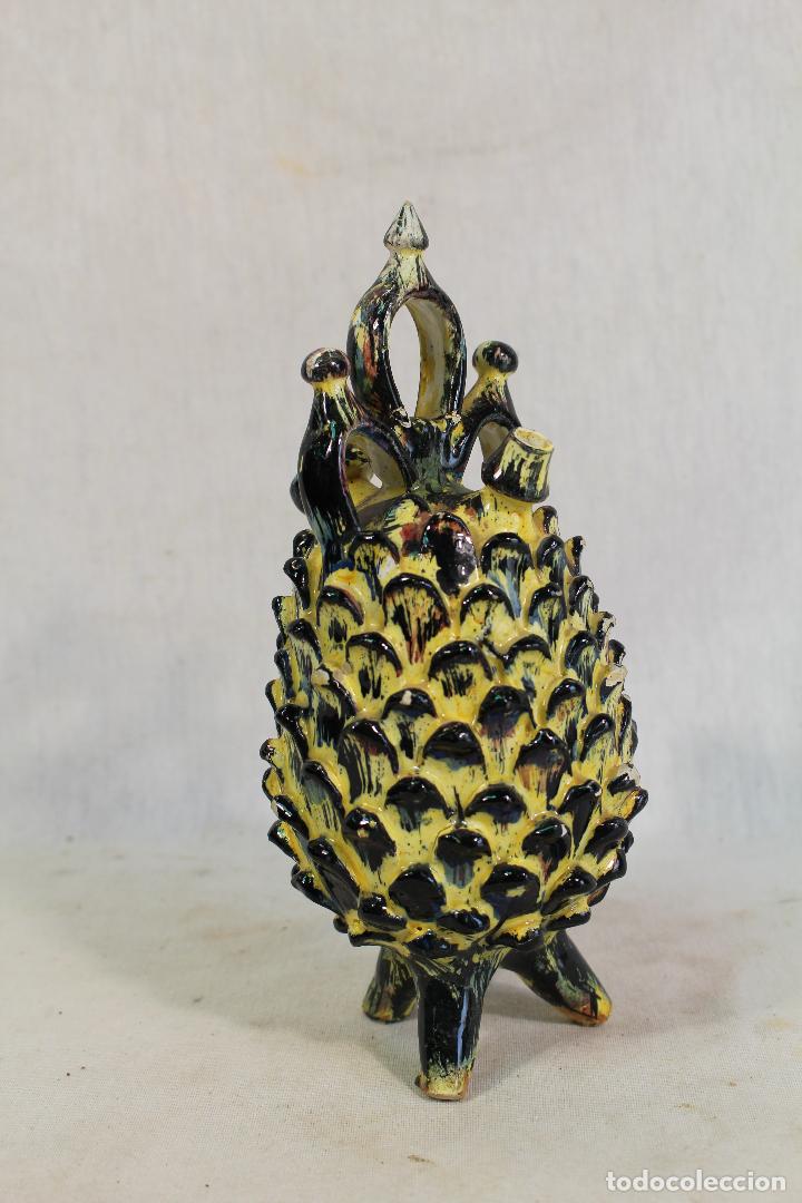 Antig&uuml;edades: botijo pi&ntilde;a - Foto 4