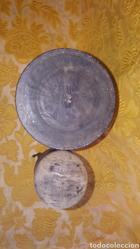 Antig&uuml;edades: GRAN MORTERO ANTIGUO DE MADERA - Foto 11