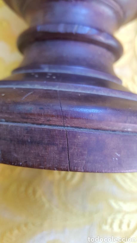 Antig&uuml;edades: GRAN MORTERO ANTIGUO DE MADERA - Foto 12