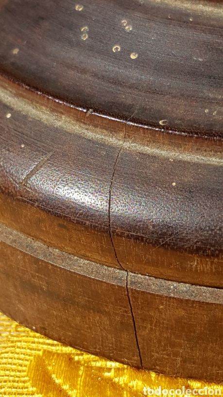 Antig&uuml;edades: GRAN MORTERO ANTIGUO DE MADERA - Foto 16