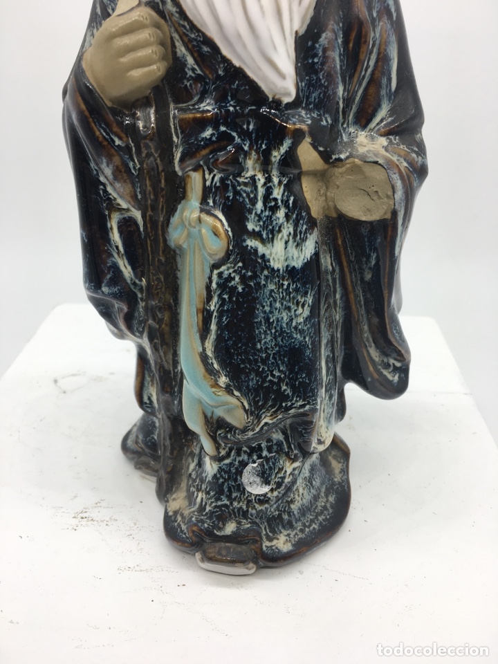 Antig&uuml;edades: Figura monje chino - Foto 3