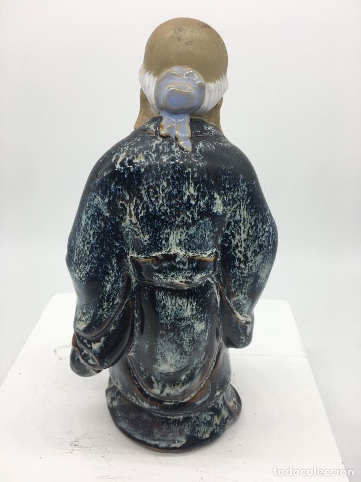 Antig&uuml;edades: Figura monje chino - Foto 4