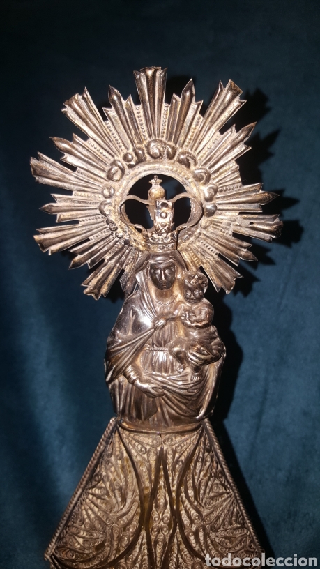 Antig&uuml;edades: VIRGEN DEL PILAR DE PLATA - Foto 2
