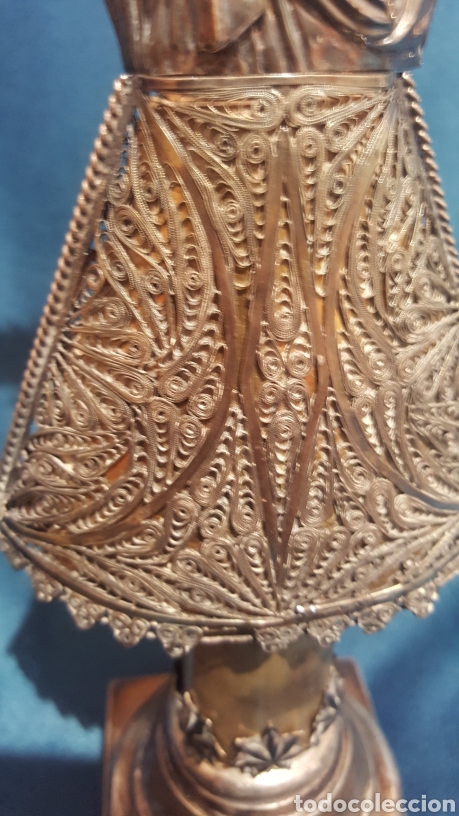 Antig&uuml;edades: VIRGEN DEL PILAR DE PLATA - Foto 11