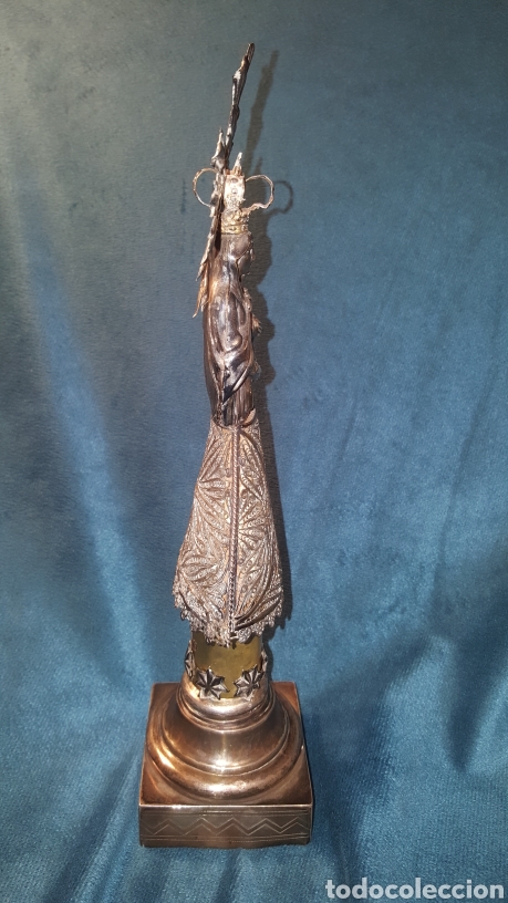 Antig&uuml;edades: VIRGEN DEL PILAR DE PLATA - Foto 16