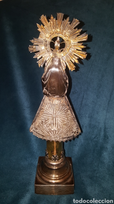 Antig&uuml;edades: VIRGEN DEL PILAR DE PLATA - Foto 19