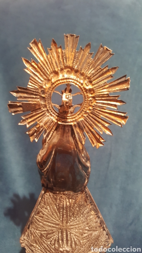 Antig&uuml;edades: VIRGEN DEL PILAR DE PLATA - Foto 20