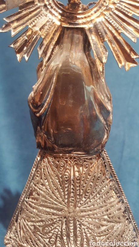 Antig&uuml;edades: VIRGEN DEL PILAR DE PLATA - Foto 21