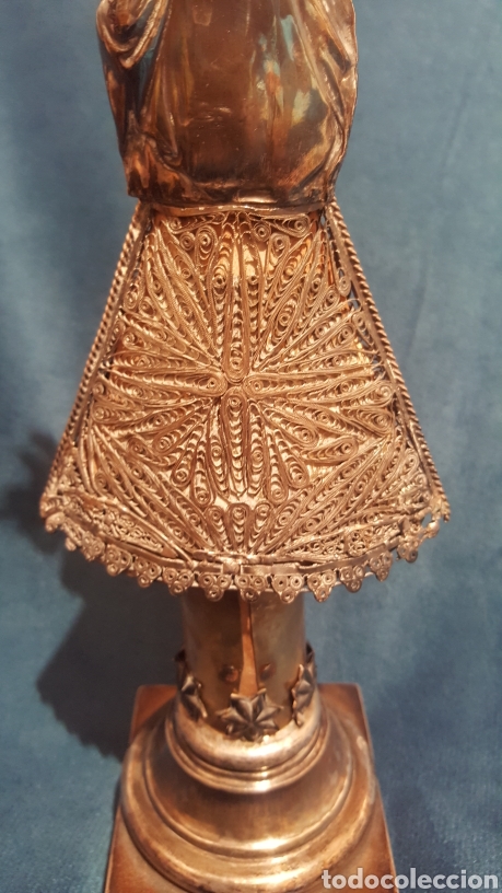 Antig&uuml;edades: VIRGEN DEL PILAR DE PLATA - Foto 22