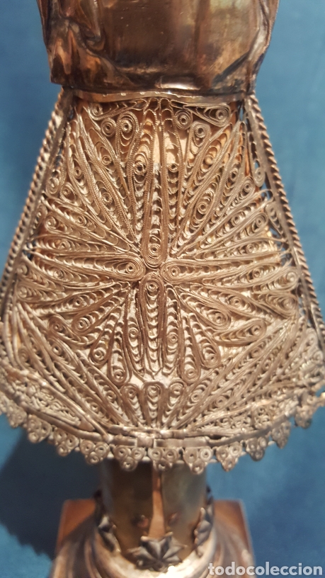 Antig&uuml;edades: VIRGEN DEL PILAR DE PLATA - Foto 24