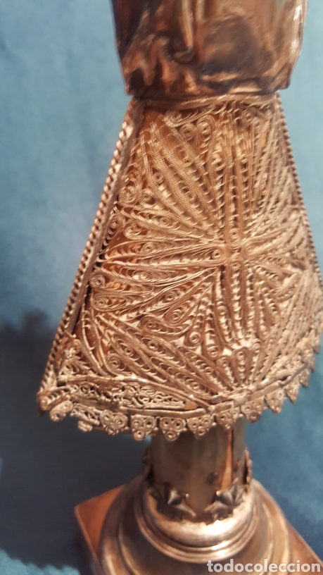 Antig&uuml;edades: VIRGEN DEL PILAR DE PLATA - Foto 25