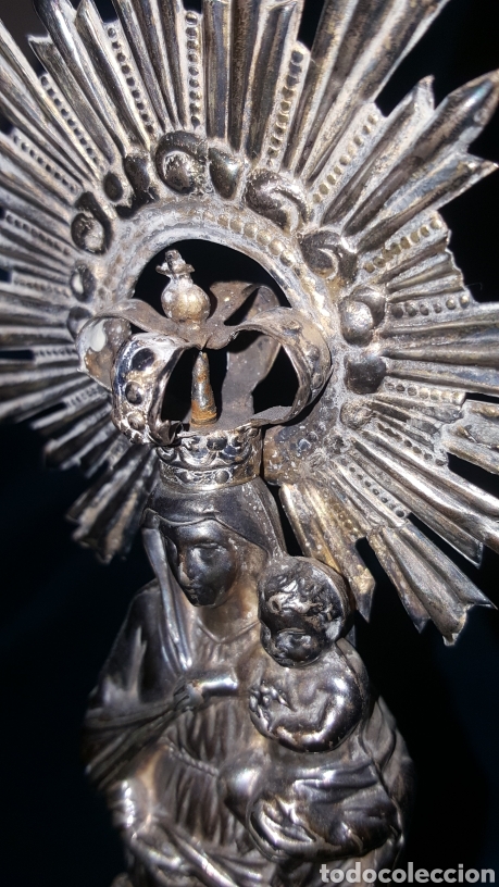Antig&uuml;edades: VIRGEN DEL PILAR DE PLATA - Foto 39
