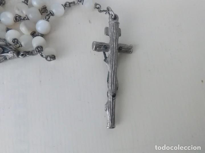 Antig&uuml;edades: Libro y rosario mi primera comuni&oacute;n de n&aacute;car - Foto 6