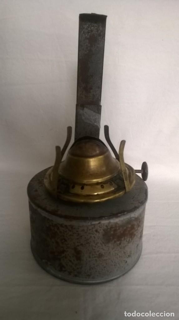 Antig&uuml;edades: CANDIL DE ACEITE - QUINQUE - Foto 1