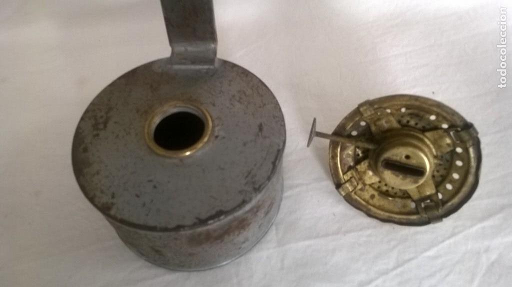 Antig&uuml;edades: CANDIL DE ACEITE - QUINQUE - Foto 7