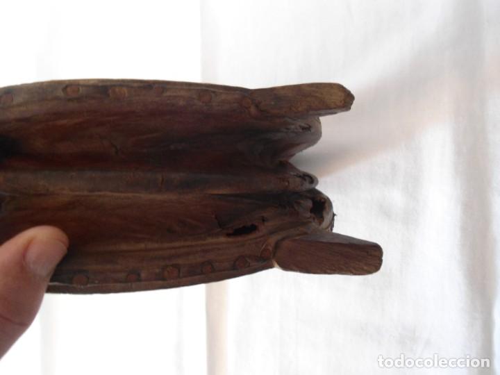 Antig&uuml;edades: ANTIGUO FUELLE PARA CHIMENEA - Foto 9