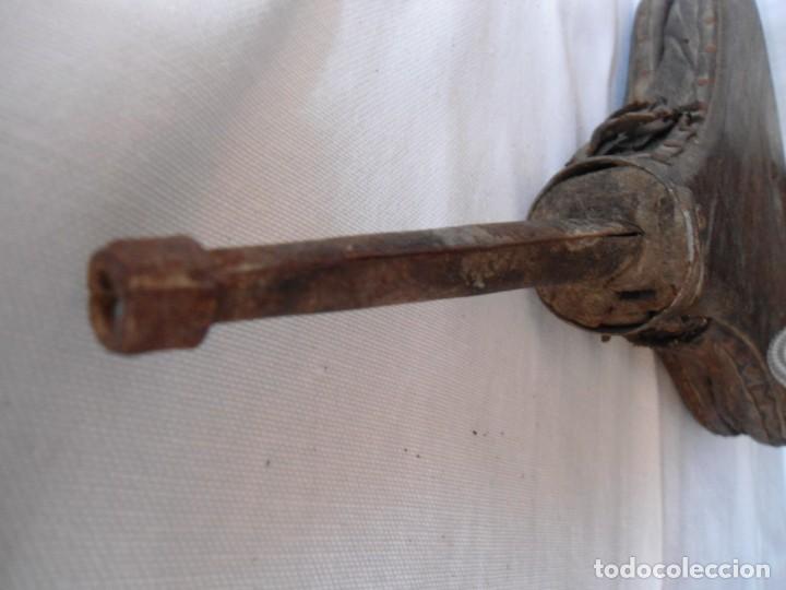 Antig&uuml;edades: ANTIGUO FUELLE PARA CHIMENEA - Foto 15