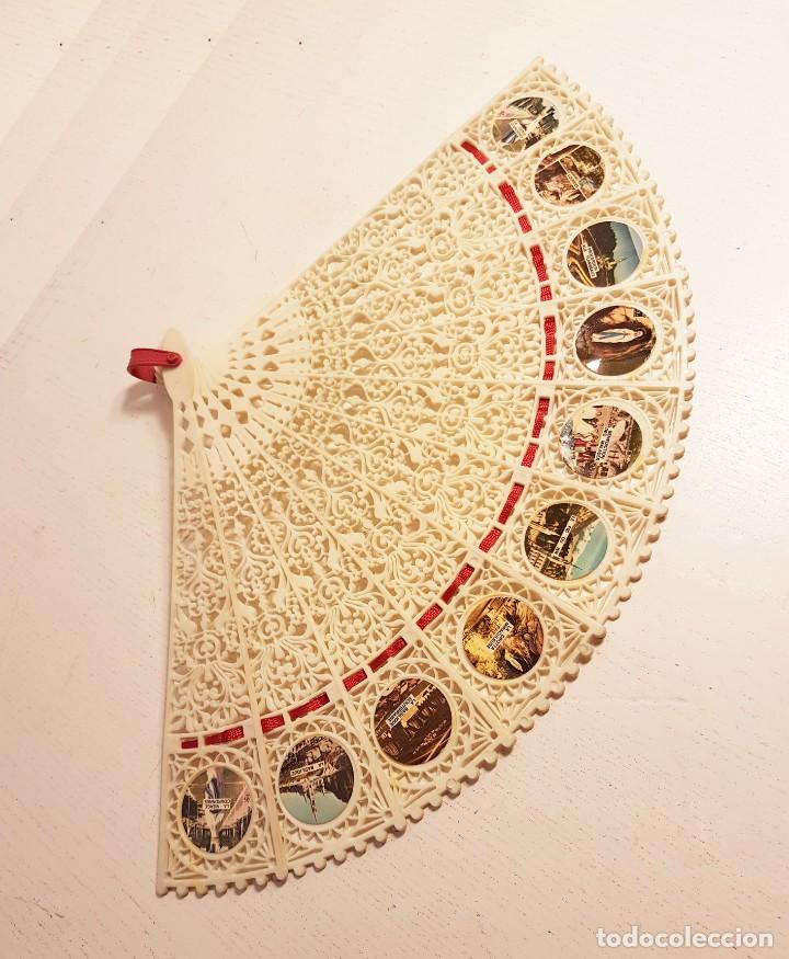 Antiguidades: ABANICO SOUVENIR LOURDES
