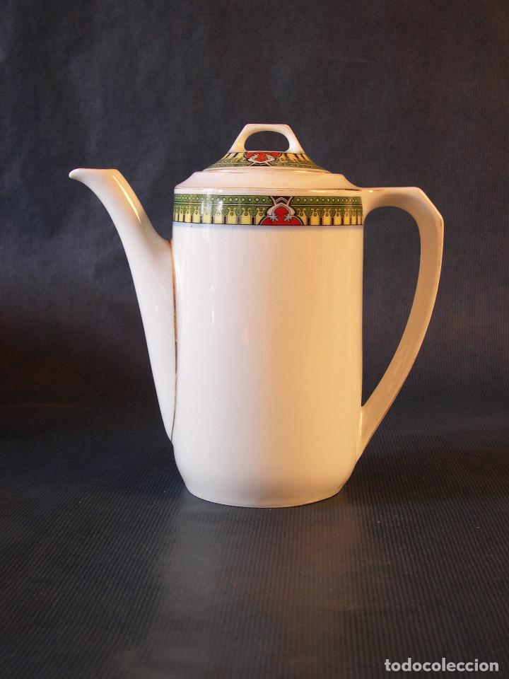 Antig&uuml;edades: CAFETERA PORCELANA EAMAG JUGENDSTIL - Foto 1