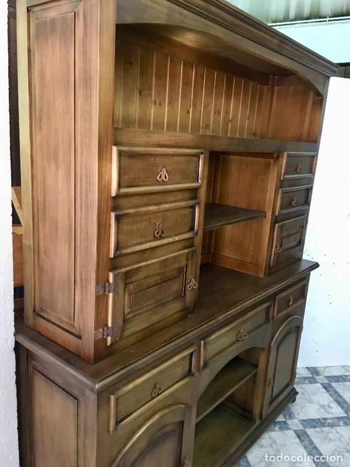 Antig&uuml;edades: ALACENA O PLATERO RUSTICO - Foto 5
