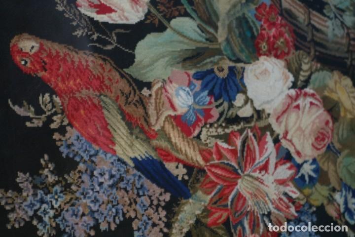 4 labores de petit point vintage hechas a mano, - Buy Antique tapestries on  todocoleccion