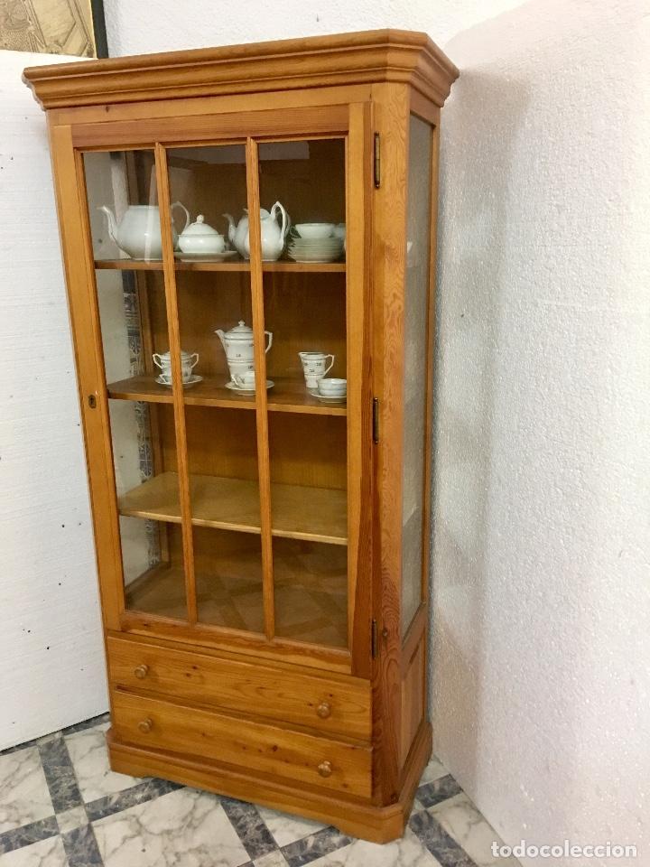 Antig&uuml;edades: VITRINA PROVENZAL - Foto 4