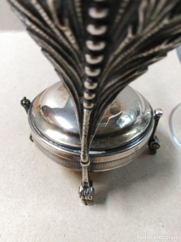 Antig&uuml;edades: CALIENTACOPAS Y COPA DE METAL Y CRISTAL - Foto 18