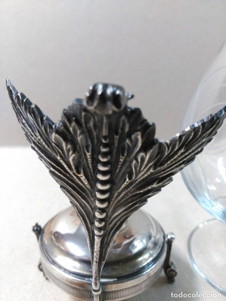 Antig&uuml;edades: CALIENTACOPAS Y COPA DE METAL Y CRISTAL - Foto 19