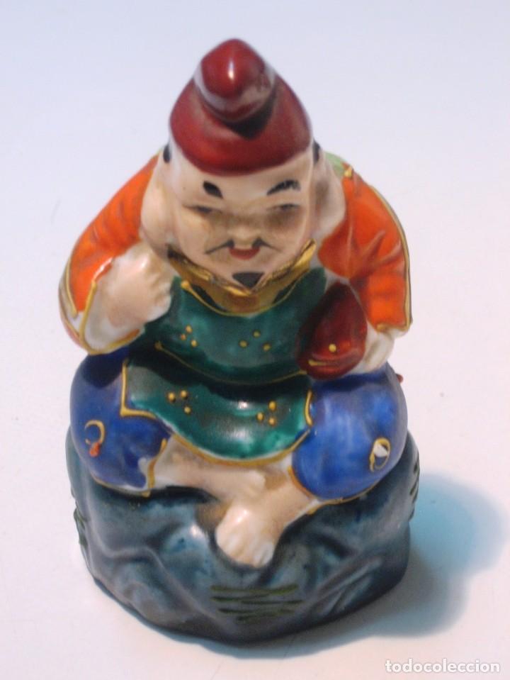 Ornamento In Ceramica Giapponese – Statuetta Dharma Fortuna Per Casa, Ristorante O Izakaya (regalo Decorativo) - Foto 2
