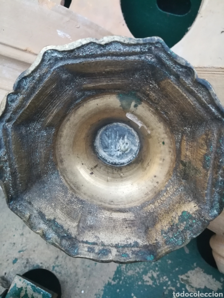 Antig&uuml;edades: Candelabro siglo XVII - Foto 3