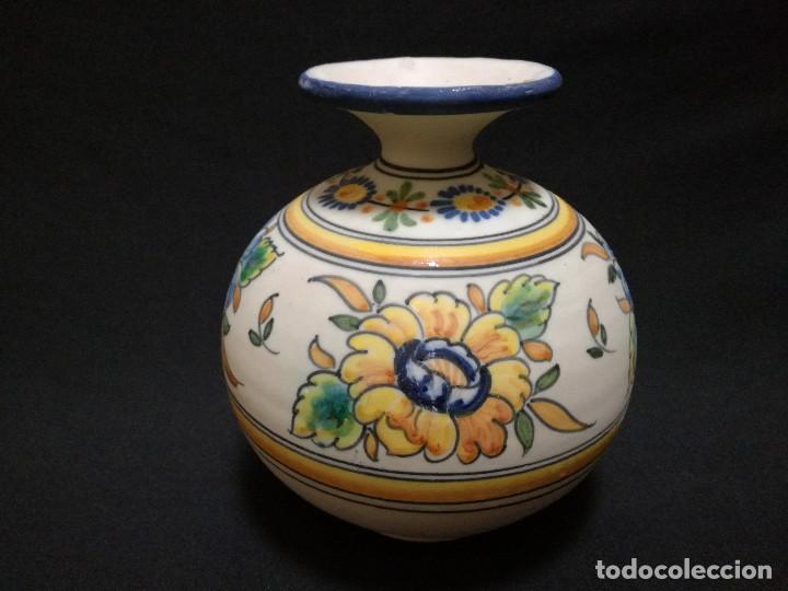Antig&uuml;edades: JARRON CERAMICA TALAVERA - Foto 2
