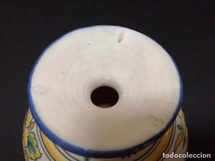 Antig&uuml;edades: JARRON CERAMICA TALAVERA - Foto 6