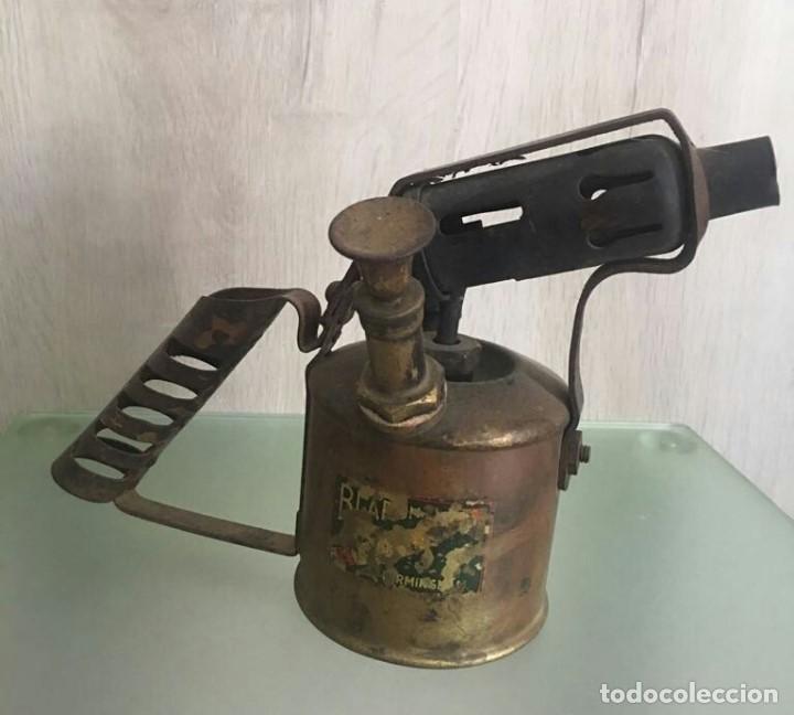 Antig&uuml;edades: Antiguo soplete Blandon - Foto 1
