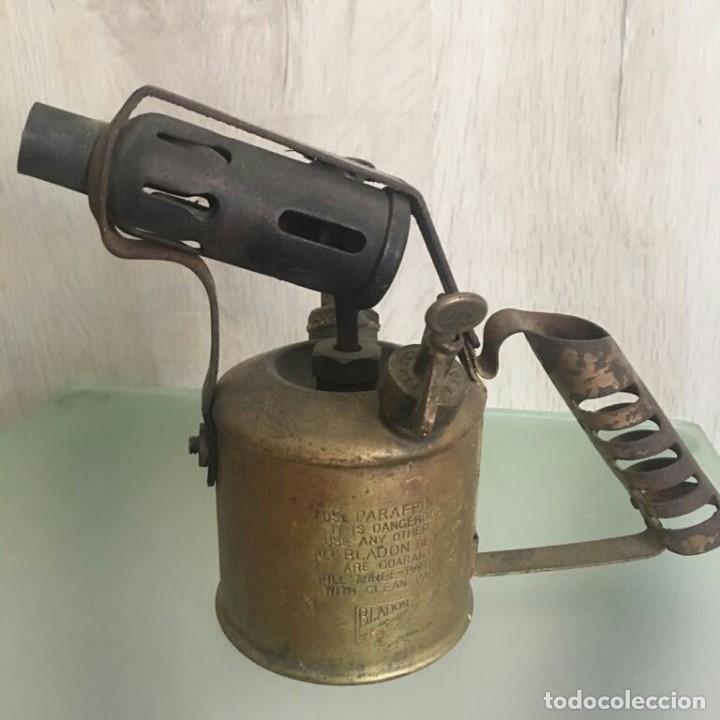 Antig&uuml;edades: Antiguo soplete Blandon - Foto 2