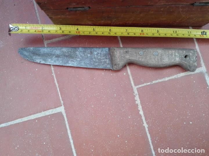 Antig&uuml;edades: Antiguo Cuchillo de Cocina - Foto 1