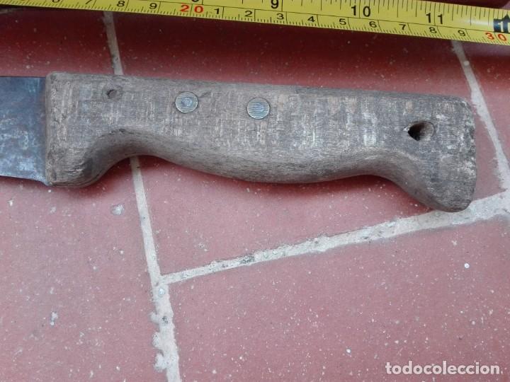 Antig&uuml;edades: Antiguo Cuchillo de Cocina - Foto 2