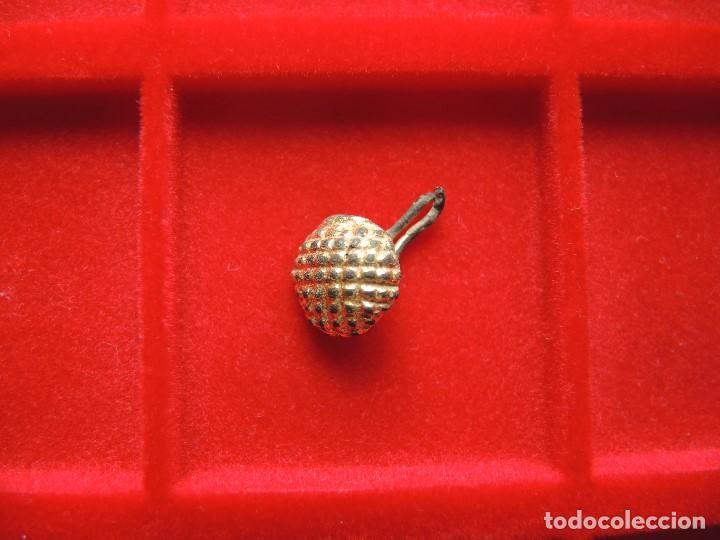Antig&uuml;edades: BOT&Oacute;N ANTIGUO, BRONCE DORADO - Foto 2