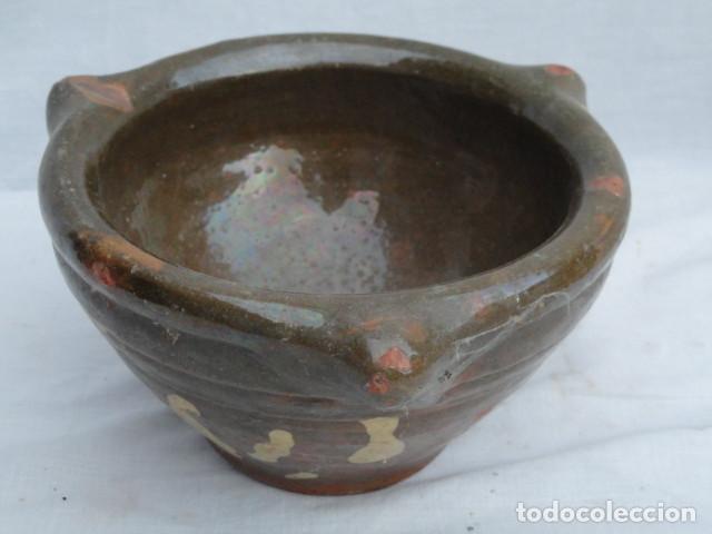 Antig&uuml;edades: ANTIGUO MORTERO ALMIREZ DE CER&Aacute;MICA. - Foto 5