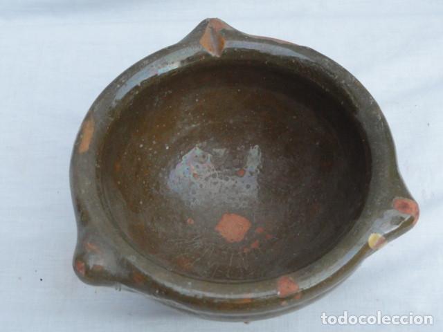 Antig&uuml;edades: ANTIGUO MORTERO ALMIREZ DE CER&Aacute;MICA. - Foto 6